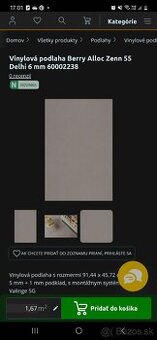 Vinylová podlaha Berry Alloc Zenn 55 Delhi 6 mm 60002238