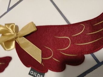 Vianocna dekorácia kridlo