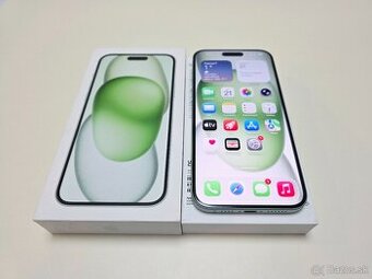 APPLE IPHONE 15 PLUS  128GB ,BATERKA 100%,ZÁRUKA