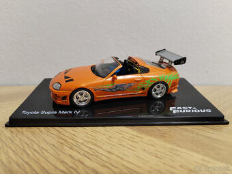 Predám model Toyota Supra Mark IV 1:43 Fast & Furious
