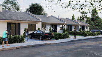 AVENUE I PREDAJ, novostavba 3i útulného radového RD v štanda