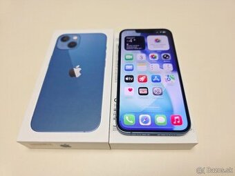Predám Apple iphone 13 128gb modrý TOP STAV,BATERKA 100%
