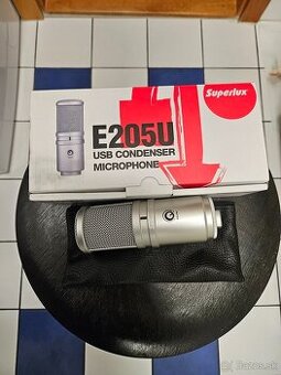 Mikrofón Superlux E205U usb + popfilter