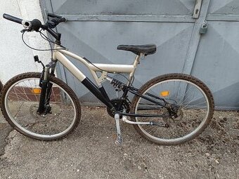 celoodpružený horský bicykel