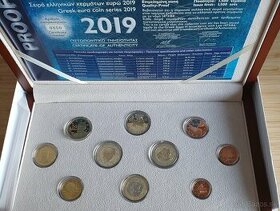 Krásne PROOF sety - GRÉCKO - 2 eurové pamätné mince
