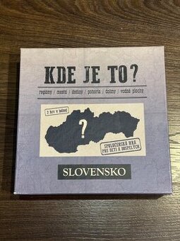 Stolová hra “Kde je to?”