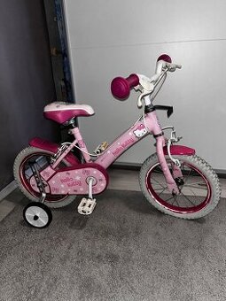 Detsky bicykel s pomoc.kolieskami “14”