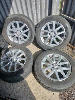 4ks alu disky 5x112 R18 235/60 R18 6mm celá sada 130€