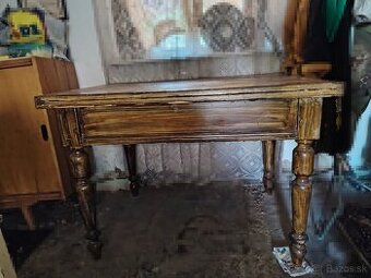Starožitný rozkladací stôl