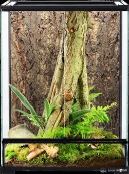 Terarium 45x45x60 vyborný stav