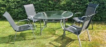Predam zahradne sedenie 1ks stol + 6ks stoliciek