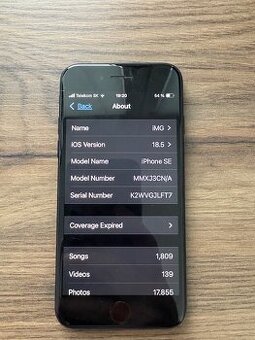 Iphone SE 2022 - 128G (3rd. edition)