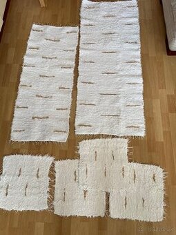 Tkané koberčeky - 2+4 ks