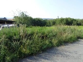 Predám pozemok