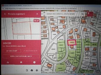 Predaj: stavebný pozemok Vlková