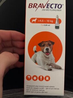 Bravecto pipeta 4,5-10kg