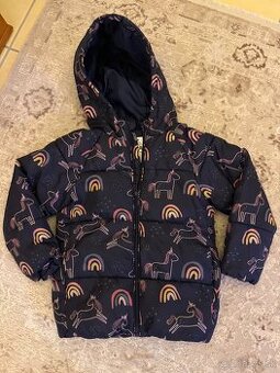 Dievčenská bunda s oteplovačkami - 1