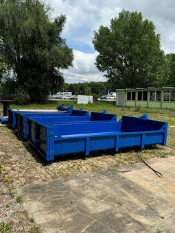 AVIA suťový hákový kontejner (3800x2000x500mm, zvýšené čela) - 1