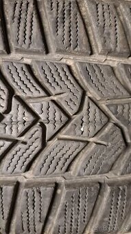 Predám 1ks jazdená zimná 205/55r16-91H Dunlop