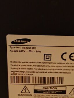 Tv SAMSUNG len orazovku 82cm. UE32D5500