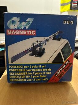 Magnetický Strešný nosič lyží