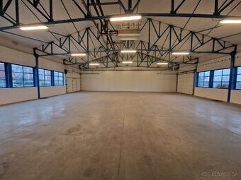 PRENÁJOM skladových priestorov, 256m2,  Modra