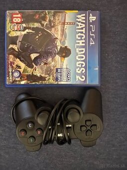Predám hru na ps4 a joystick