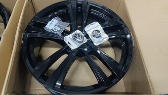 R20 5x112 mm čierne ALU (audi, škoda, seat, volkswagen)
