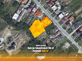 5-izbový rodinný dom po čiastočnej rekonštrukcii na 1940 m2
