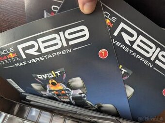 deagostini Red Bull oracle Max verstappen 1 až 8 diel