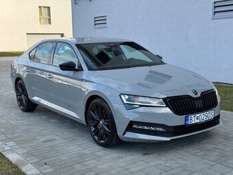 Škoda Superb Sportline DSG, DPH, v záruke, bezplatný servis
