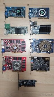 Predám grafické karty AGP/PCI
