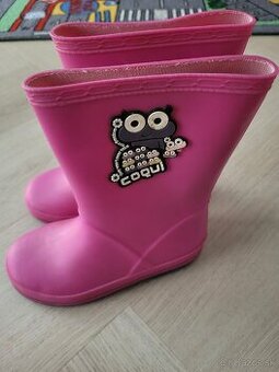 Dievčenské gumáky coqui veľ. 27