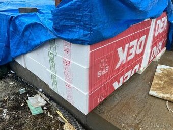 polystyrén, zakladacie lišty