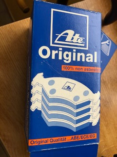 Brzdové platničky zn. ATE na Ford, Mazda, Volvo, Saab