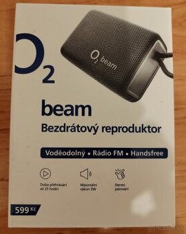 O2 beam bezdrátový reproduktor - NOVÝ