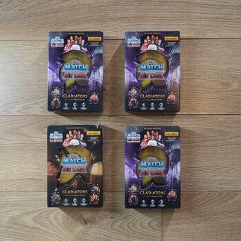 Futbalové karty Topps UCC Match Attax Mega TIN- 4 kusy