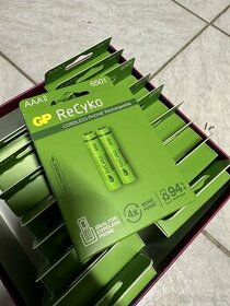 Nabíjatelné batérie GP ReCyko AAA 650mAh