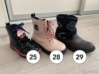 Detské čižmičky zn. nelli blu veľ. 25 - 1