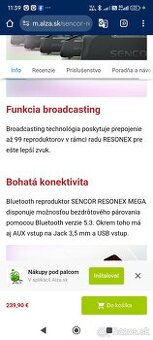 Sencor resonex mega