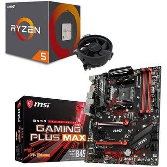 Amd Ryzen 5 msi b450 16gb ddr4