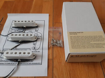 Snímače RM pickups Strat Pack SE White