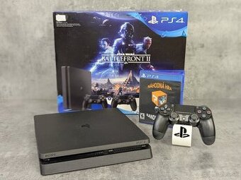 Sony Playstation 4 Slim 500GB 1 ovládač, 1 náhodná hra