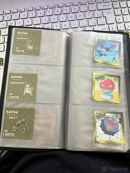 POKEMON 1999 prvá edícia kartičky + NHL kartičky