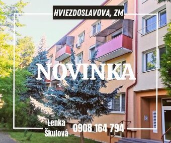 Veľkometrážny 3 izbový byt na Hviezdoslavovej