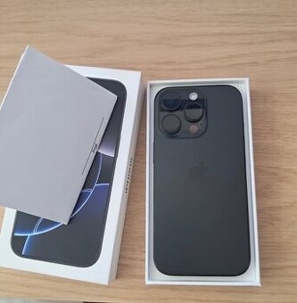 iPhone 16 Pro black titanium 256 gb