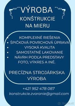 Oceľové konštrukcie na zákazku – výroba, zváranie, lakovanie