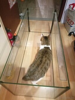 Predám 110l akvarium