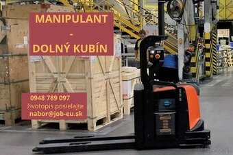 MANIPULANT - DOLNÝ KUBÍN