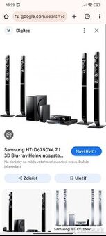 Domáce kino Samsung 7.1 1300w